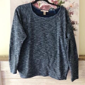 Navy Long Sleeve Comfy Forever 21 Sweater